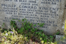 P C Vincents grave