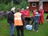 Korvgrillen är tänd
